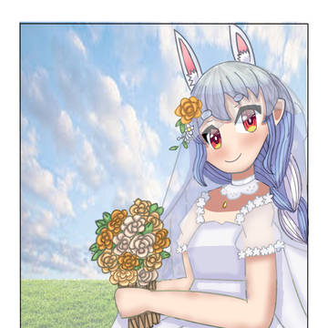 Usada Pekora Wedding Costume