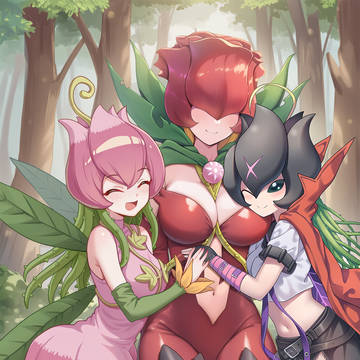 花系デジモン姉妹