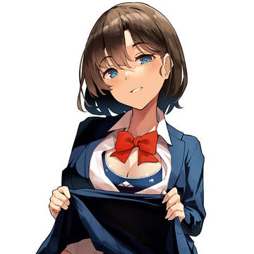 いっぱい見せてくれる女の子
