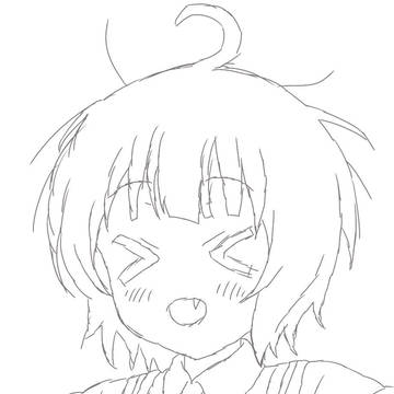 マヤちゃん模写