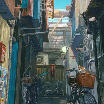たていしの路地