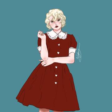 Little red heart