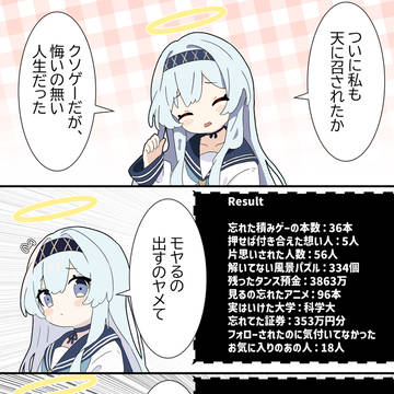 人生のリザルトとエンドロール