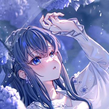 梅雨に溶ける