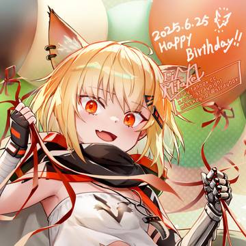 🦊🎂🎈🎈🎈