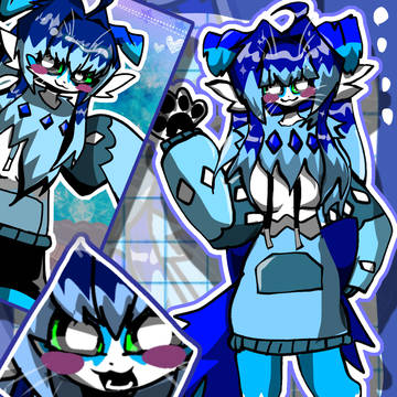 創作ケモOC💙🥶🐶