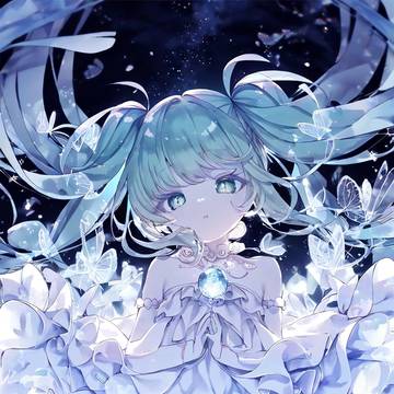 白髪少女
