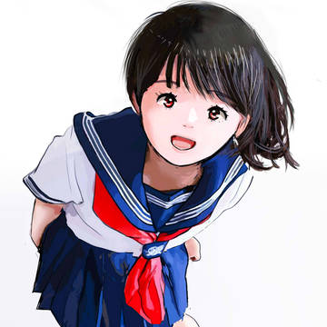 下から呼びかけるセーラー