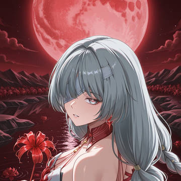 彼岸花の夜