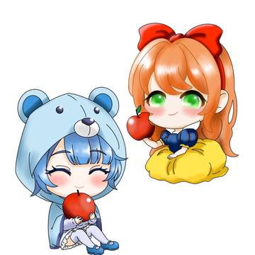 白雪姫モーガン＆女の子（ロリ）
