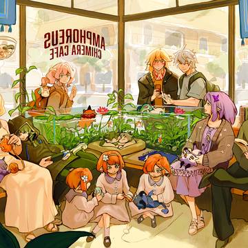 amphoreus cat cafe オンパロス猫カフェ