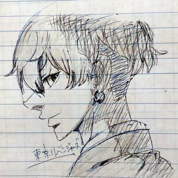 東京リベンジャーズ　千冬　なりのお絵描き