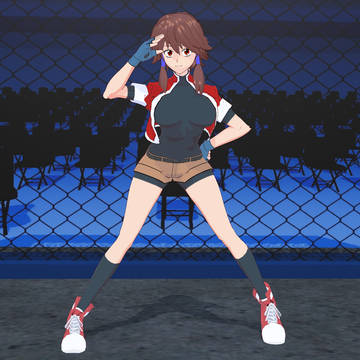 うちの子3D化(Vroid)完成形