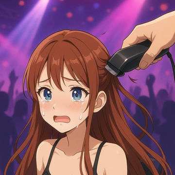 Club girl headshave