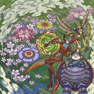 【仕事絵】MTGxFF「召喚：メーガス三姉妹」
