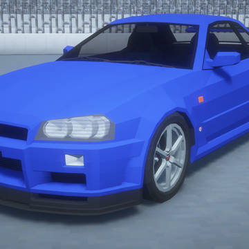 【Minecraft】 BNR34 SKYLINE GT-R