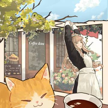 「猫とコーヒーときどき紅茶」プロローグ🐈🐾
