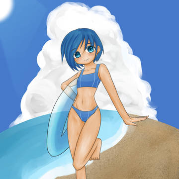 早めの海開き