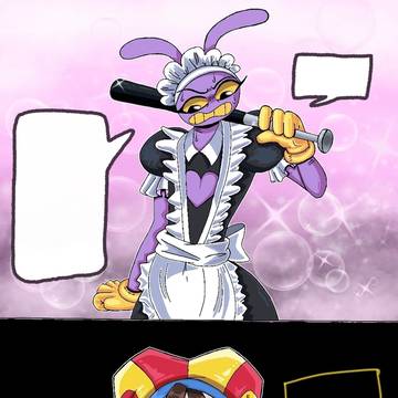 Jax in a maid outfit!