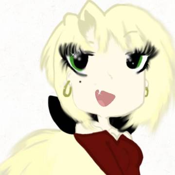 Kuroi-sensei in a fancy dress