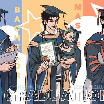 3 graduation photos
