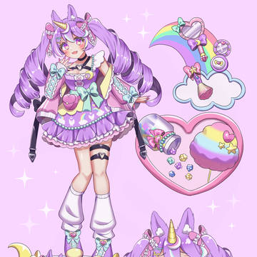 新しいうちの子、ゆめかわ幻獣ギャルのユニィちゃん