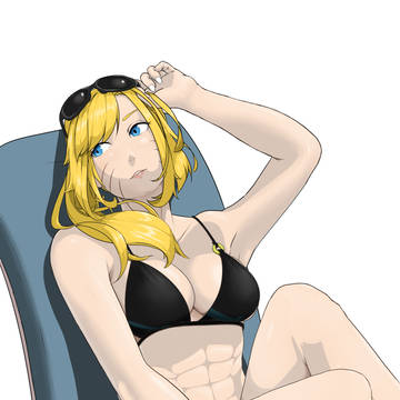 Sunbathing Naruko