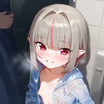 りりむ 裸レインコートでえっち