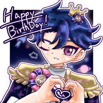 誕生日絵！