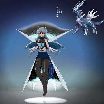Dialga, God of Time Humanized