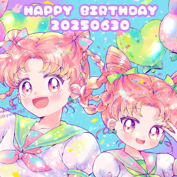 うさぎ&ちびうさ誕生日2025