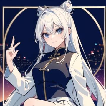 pixivお題:お団子ヘアー