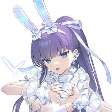 【FGO】メルトリリス×白バニー