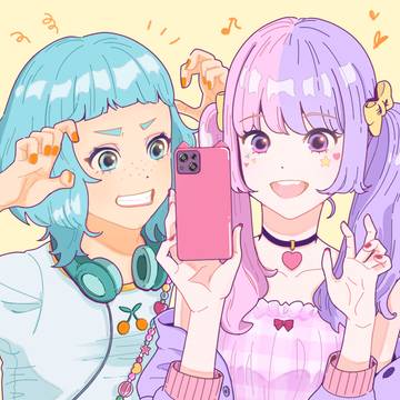 自撮りガールズ⭐️