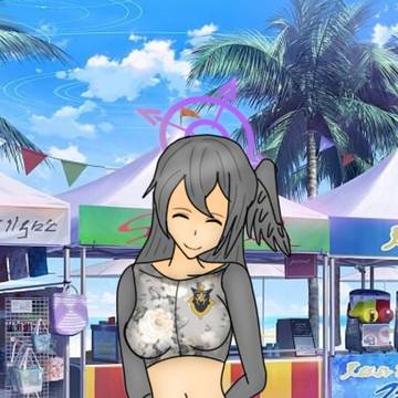 守月スズミ (水着) ver