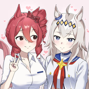 オグリキャップ × ノルンエース ！！(//∇//)