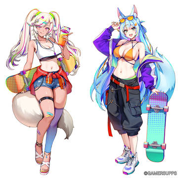 Skater girls