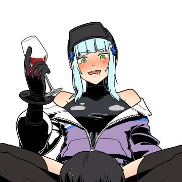 Klukai(HK416), drunk with wine