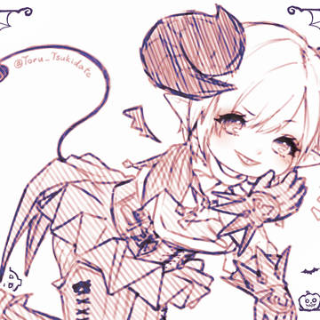 FF14 ハロウィン落書き🎃👻