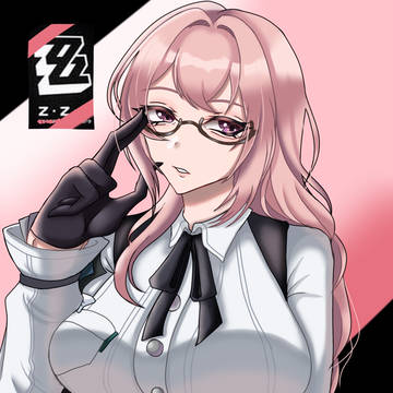 月城柳さん描きました👓✨️✨️