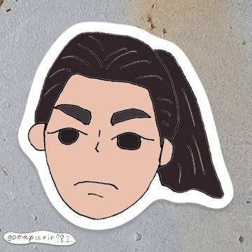 久坂玄瑞　シール風