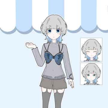 【蝶々の子】の衣装デザイン案