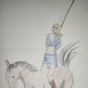 The moment the horse bolts