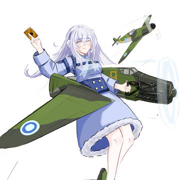 BF109G Finland（kards娘化）