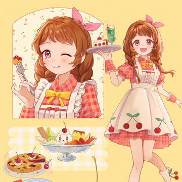 さくらんぼパーラーメイド🍒