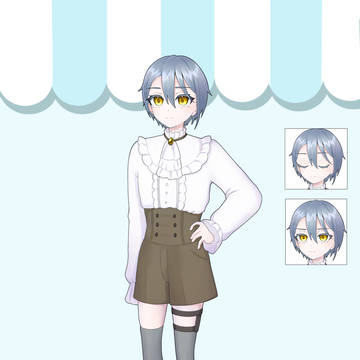 【美少年】の衣装デザイン案