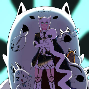 作品03「白上フブキ(キング衣装)」