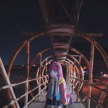 over the bridge