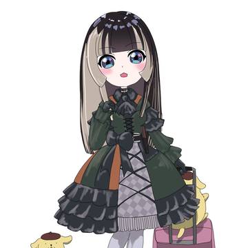 SDらでんちゃんとポムポムプリン