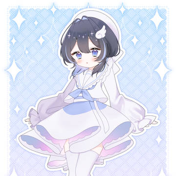 🪼立ち絵🩵